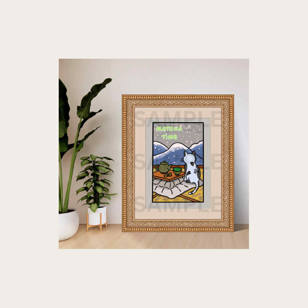 Matcha Station Artwork (A3 Digital Download)